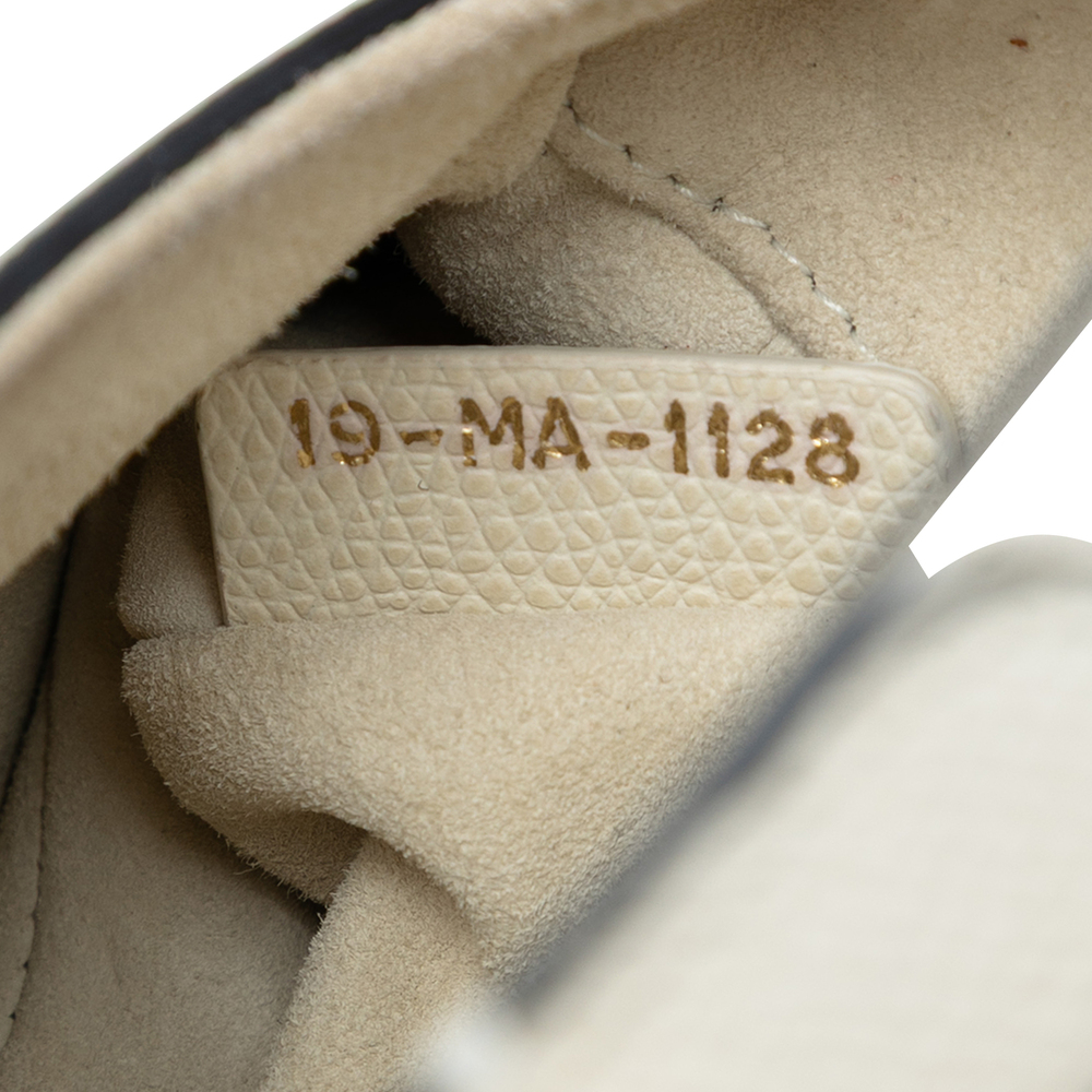 Pre-Loved Dior Mini Grained Calfskin Saddle Bag - Picture 6 of 7